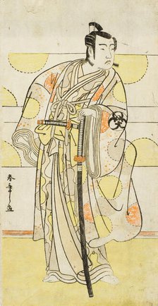 Actor Bando Mitsugoro I (image 2 of 2), 1770s-mid 1780s. Creator: Shunsho.