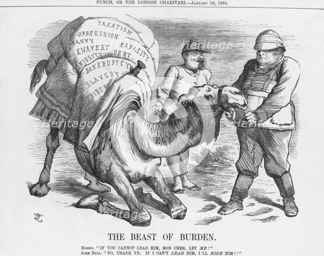'The Beast of Burden', 1884. Artist: Joseph Swain