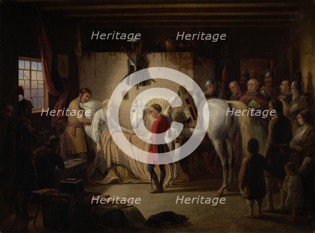 Death of Stefan Czarniecki, 1846. Creator: January Suchodolski.