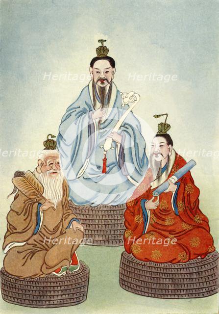 'The Taoist Triad', 1922. Creator: Unknown.