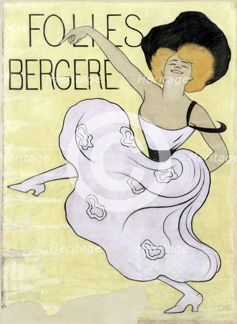 Folies Bergères, 1900. Artist: Cappiello, Leonetto (1875-1942)