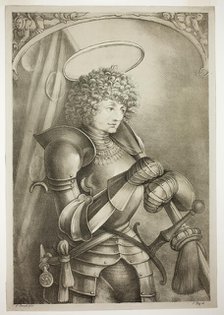 Saint George in Armor, n.d. Creator: Ferdinand Piloty.