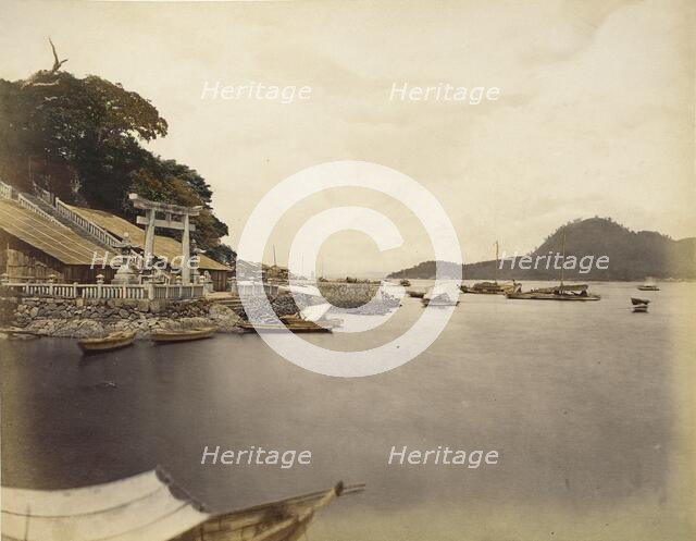 View of Shimonoseki, 1865. Creator: Unknown.