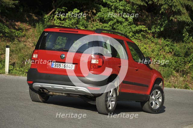 Skoda Yeti 2009. Artist: Simon Clay.