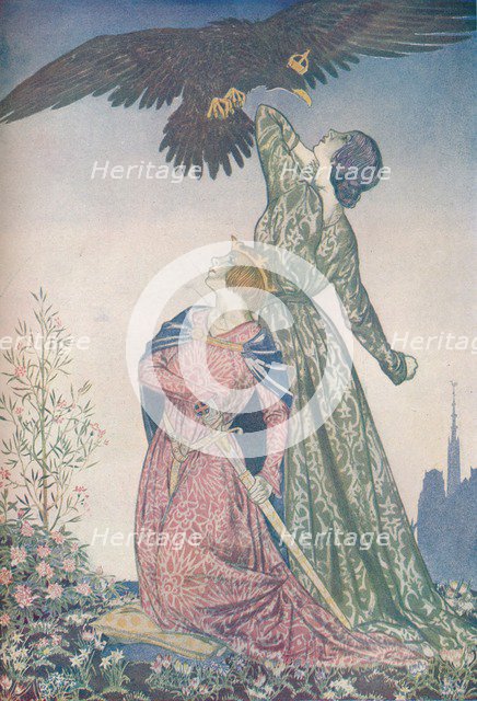 'United Defence Against Aggression', c1917. Artist: Francis Ernest Jackson.