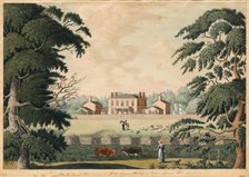 Belle Vue, the Seat of Robert Reynolds, Esquire taken from the East, 19th century. Creator: Catherine Reynolds.