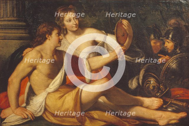 Rinaldo and Armida, 1640. Artist: Stroiffi, Ermanno (1616-1693)