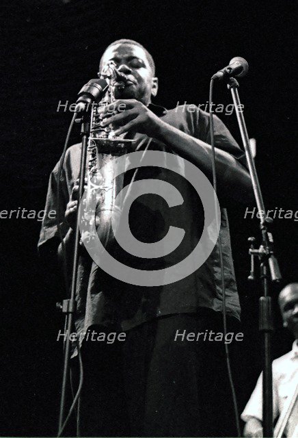 Soweto Kinch, Brecon Jazz Festival, Powys, Wales, 2003. Artist: Brian O'Connor