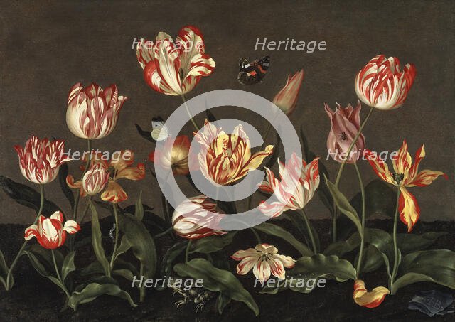 Still Life with Tulips. Creator: Joannes Busschaert.