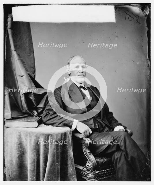 Lewis Tillman of Tennessee, between 1860 and 1875. Creator: Unknown.