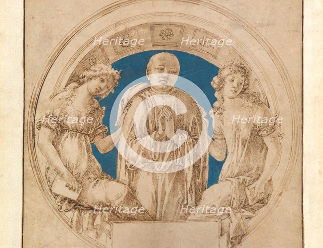 Design for a Wall Monument, ca. 1490. Creator: Francesco di Giorgio Martini.