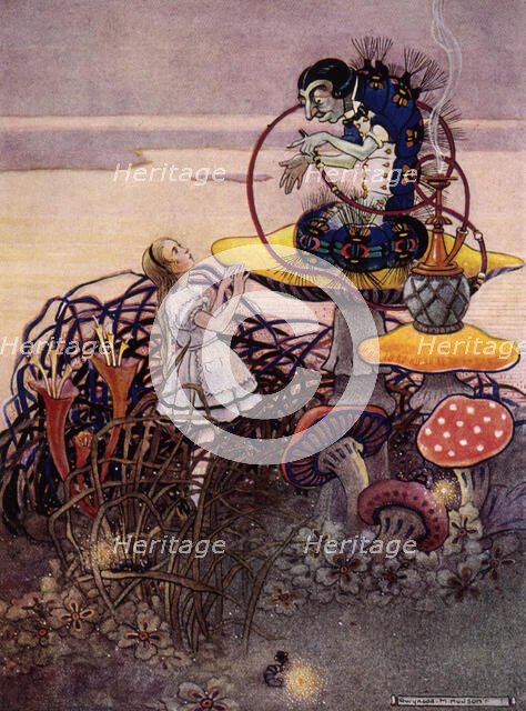 Alice's Adventures in Wonderland, 1922. Creator: Gwynedd M Hudson.