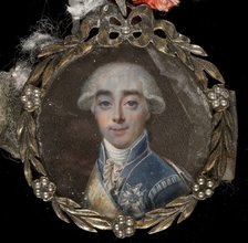 Portrait of Count Hans Axel von Fersen (1755-1810), 1784. Artist: Lafrensen, Niclas (1737-1807)