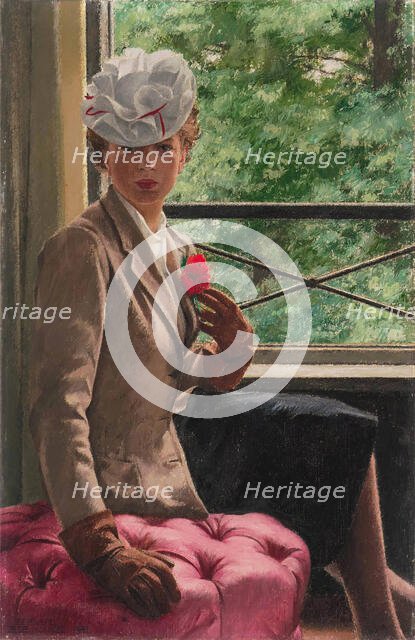 Portrait of Sylvie Boutet de Monvel, 1941. Creator: Boutet de Monvel, Maurice (1851-1913).