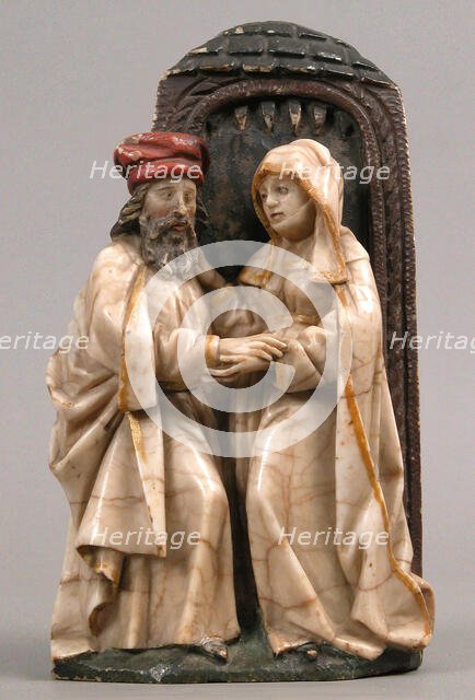 Saint Anna and Saint Joachim, German, ca. 1430-50. Creator: Unknown.