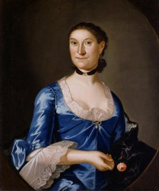 Mrs. Richard Brown, ca. 1760. Creator: Johan Hesselius.