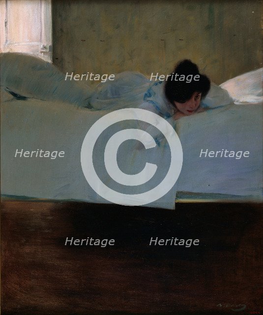 Laziness. Artist: Casas, Ramon (1866-1932)