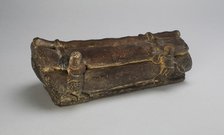 Model of a Coffin with Figures, Han dynasty or earlier, 500 B.C. to 220 A.D.  Creator: Unknown.