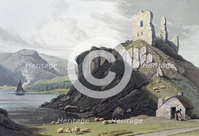 Aros Castle, Isle of Mull, Scotland, 1818. Artist: William Daniell