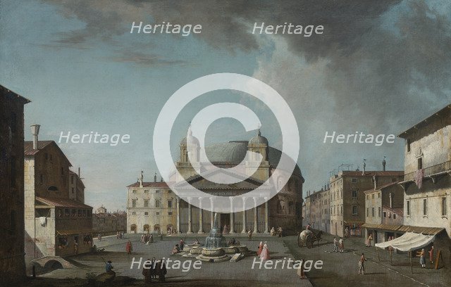 View of the Pantheon in Rome.