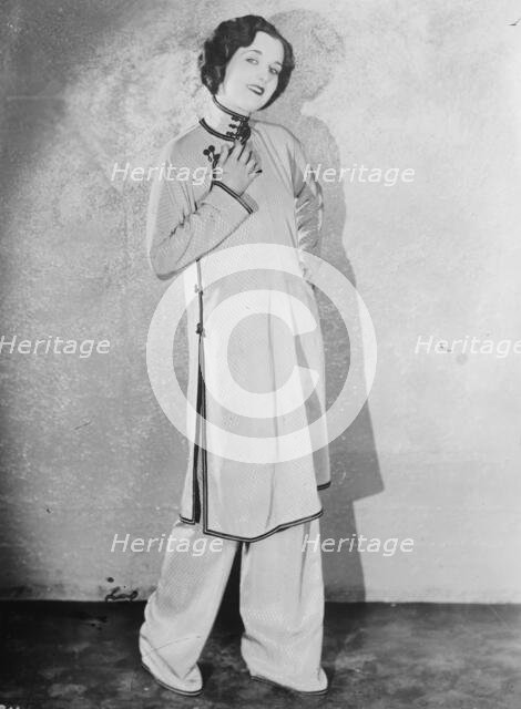 Gertrude Olmsted, 1927. Creator: Bain News Service.