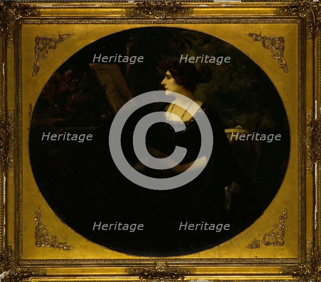 Portrait of the pianist Aimée-Marie Roger-Miclos (1860-1950).