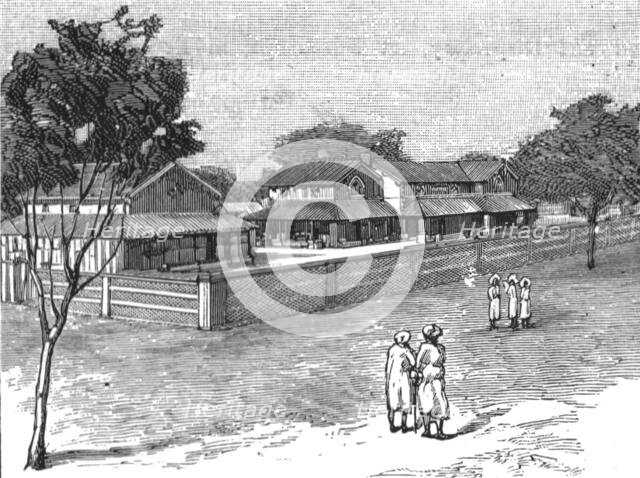 ''New Hospitals in India; The Dufferin Hospital, Nagpur, built by the Central Province Branch', 1888 Creator: Unknown.
