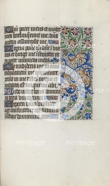 Book of Hours (Use of Rouen): fol. 122r, c. 1470. Creator: Master of the Geneva Latini (French, active Rouen, 1460-80).