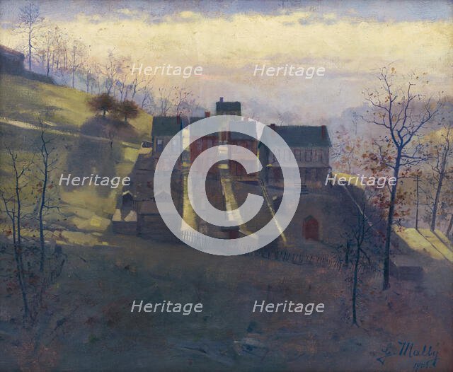 American Landscape, 1901. Creator: Gustav Mally.