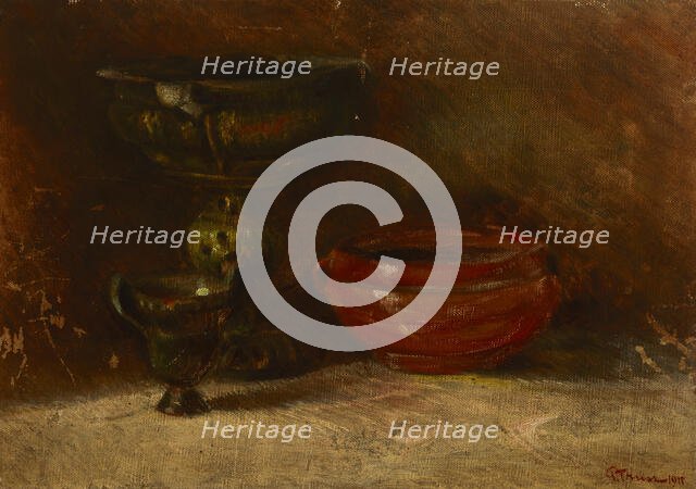 Still Life, 1911. Creator: Ivan Ivanovyc Trus.