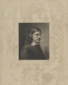 Portrait of Friedrich Rückert (1788-1866) , 1840s. Creator: Schultheiss, Albrecht Fürchtegott (1823-1909).