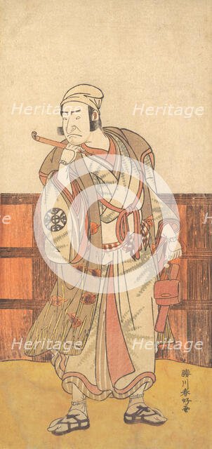 The First Nakamura Nakazo in the Role of Shimada no Hachizo, April 1783. Creator: Katsukawa Shunko.