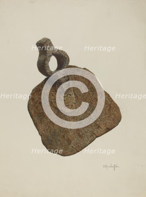 Hoe Blade, c. 1941. Creator: Cornelius Christoffels.