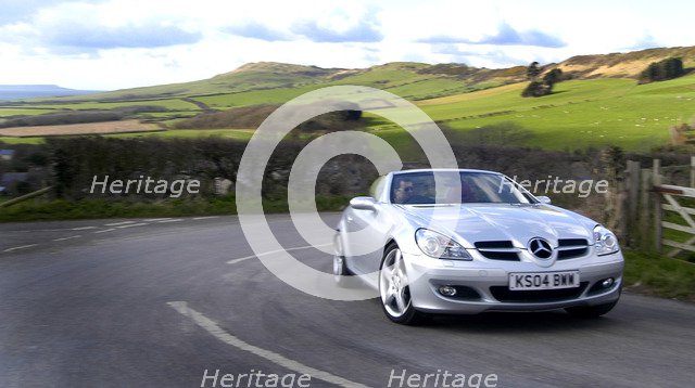 2004 Mercedes Benz SLK 200K. Artist: Unknown.