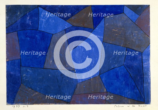 Rocks at Night, 1939.