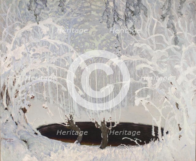 Winter Tale, 1904. Creator: Ferdynand Ruszczyc.