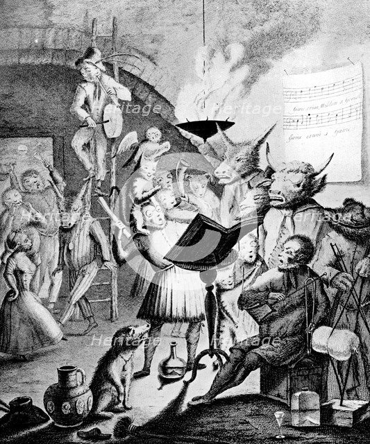 'If musick's charms can hearts enthral', 1730.Artist: E Heemskirck