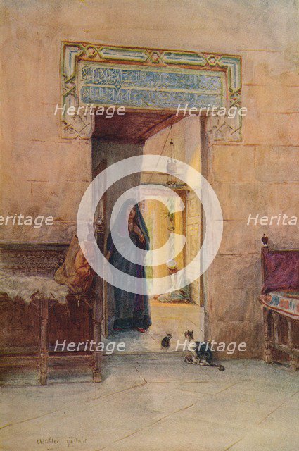 'Entrance to the Hareem',  c1905, (1912). Artist: Walter Frederick Roofe Tyndale.