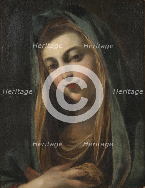Female Saint, c17th century. Creator: Unknown.