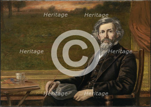 George Inness, c. 1890-1928. Creator: Franklin C. Courter.