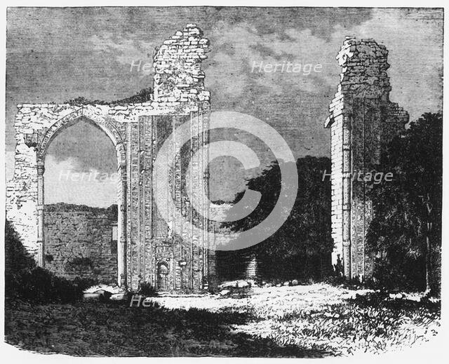 'View of the Mosque of the Emperor Altamsh, near Delhi', c1891. Creator: James Grant.