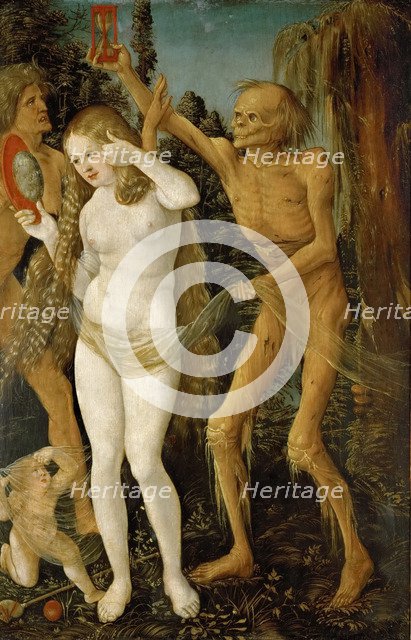 Three Ages of the Woman and the Death.