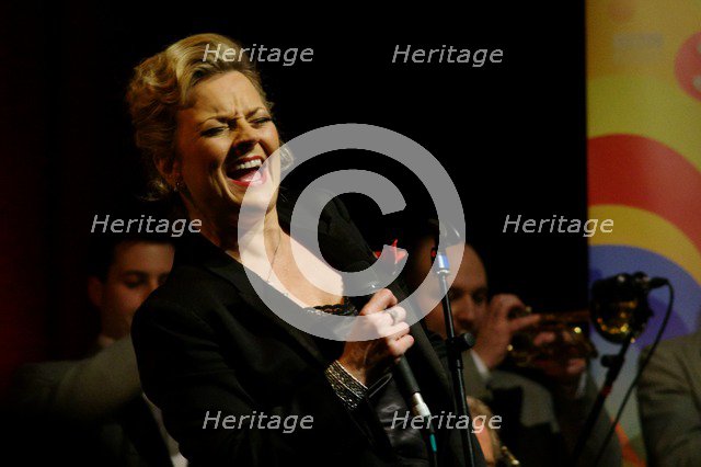 Claire Martin, Ropetackle Arts Centre, Shoreham, West Sussex, Jan 2016. Artist: Brian O'Connor.