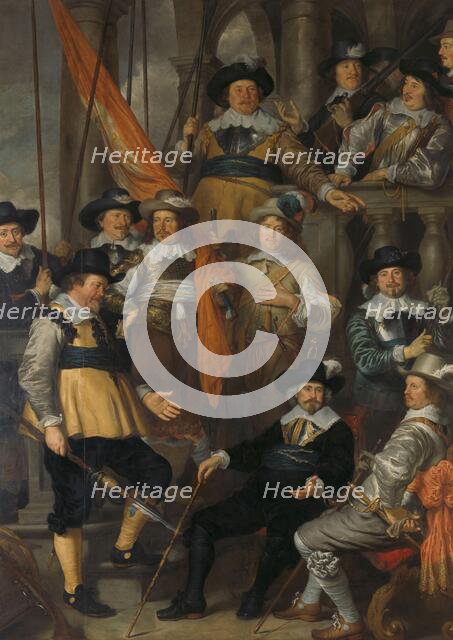 Officers and Other Civic Guardsmen of District XVIII in Amsterdam, under the Command of Captain Albe Creator: Govaert Flinck.