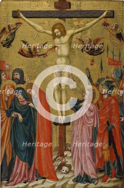 The Crucifixion, 1320. Creator: Master of the Pomposa Chapterhouse.