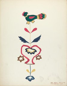 Design from a Proposed Portfolio, 1935/1942. Creator: Majel G. Claflin.