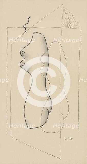 Shadow, 1930. Creator: Mikulas Galanda.