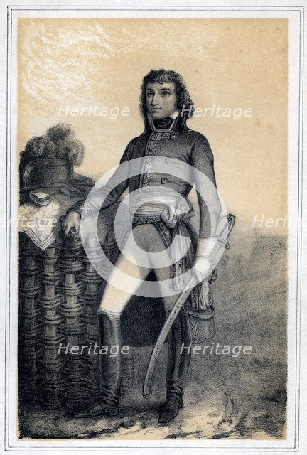 'Barthélemy Catherine Joubert', French general, 19th century.Artist: Jules Alfred Vincent Rigo