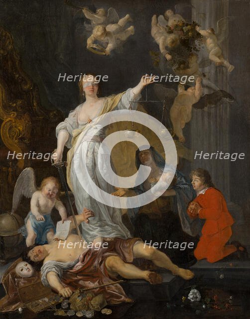 The Triumph of Justice. Creator: Gabriel Metsu.