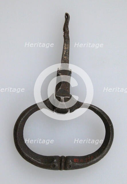 Door Handle, German, 15th century. Creator: Unknown.